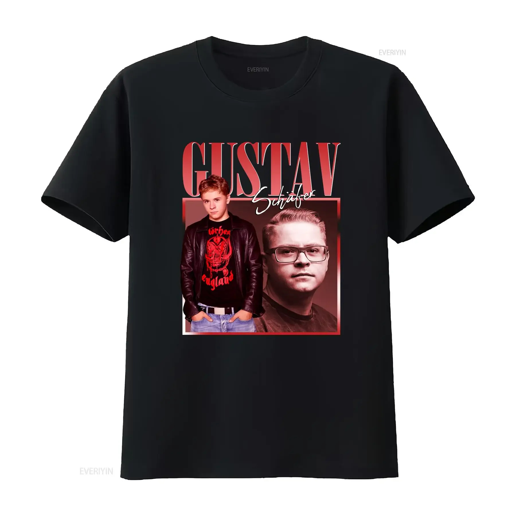 

Gustav Schäfer Tokio Hotel T shirt Member Concert 2023 Merch World Tour long or short sleeves vintage vintage Washed Unisex