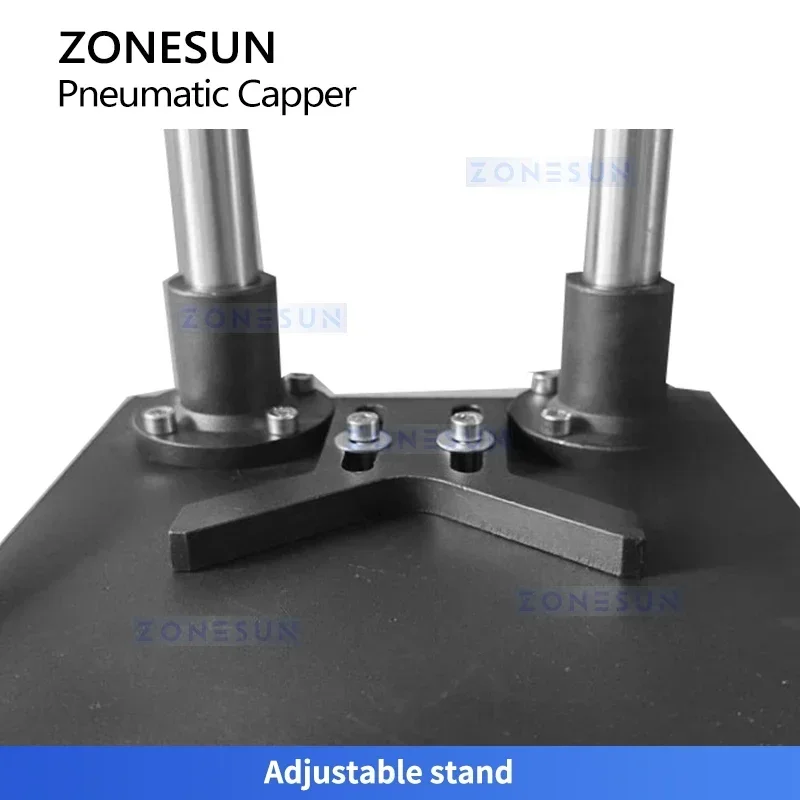 Zonesun ZS-PDCM100 Machine de pressage de couvercle de seau pneumatique Machine de cachetage de seau