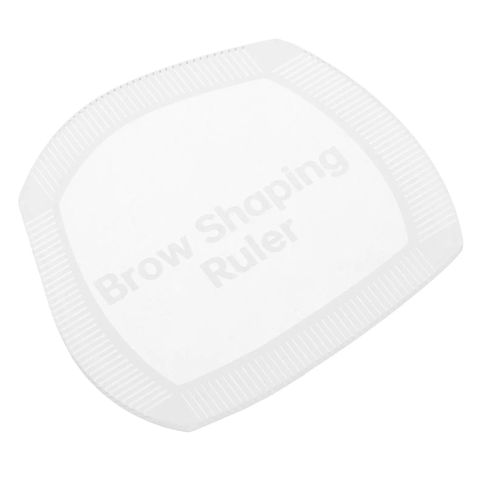 Plastic Eyebrow Ruler Shaping Tool Mapping Guide Fast Drawing Template for Uniform Eyebrow Design Line