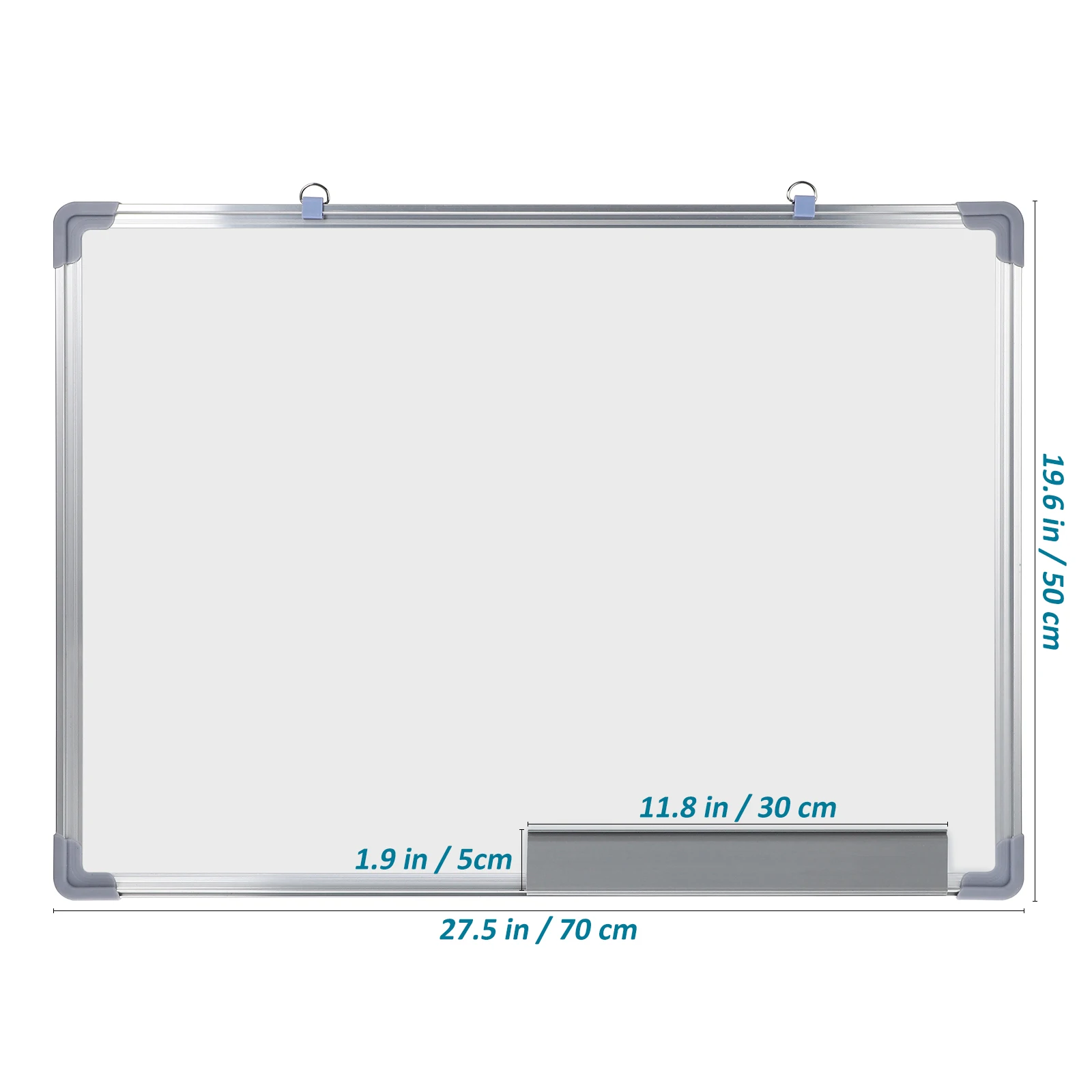 Magnetic Whiteboard Double Sided Board Teaching Writing Board Erasable Hanging Magnetic Message Board for Home Office