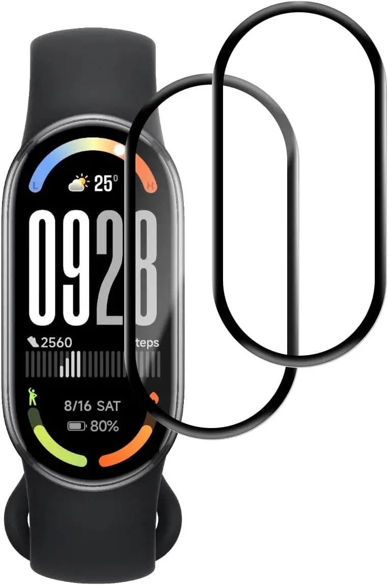 1-3PCS Flexible Screen Protectors For Xiaomi Mi band 10 Smartwatch TPU Films HD Anti-scratch Protective Cover For Xiaomi Band 10 - view 3