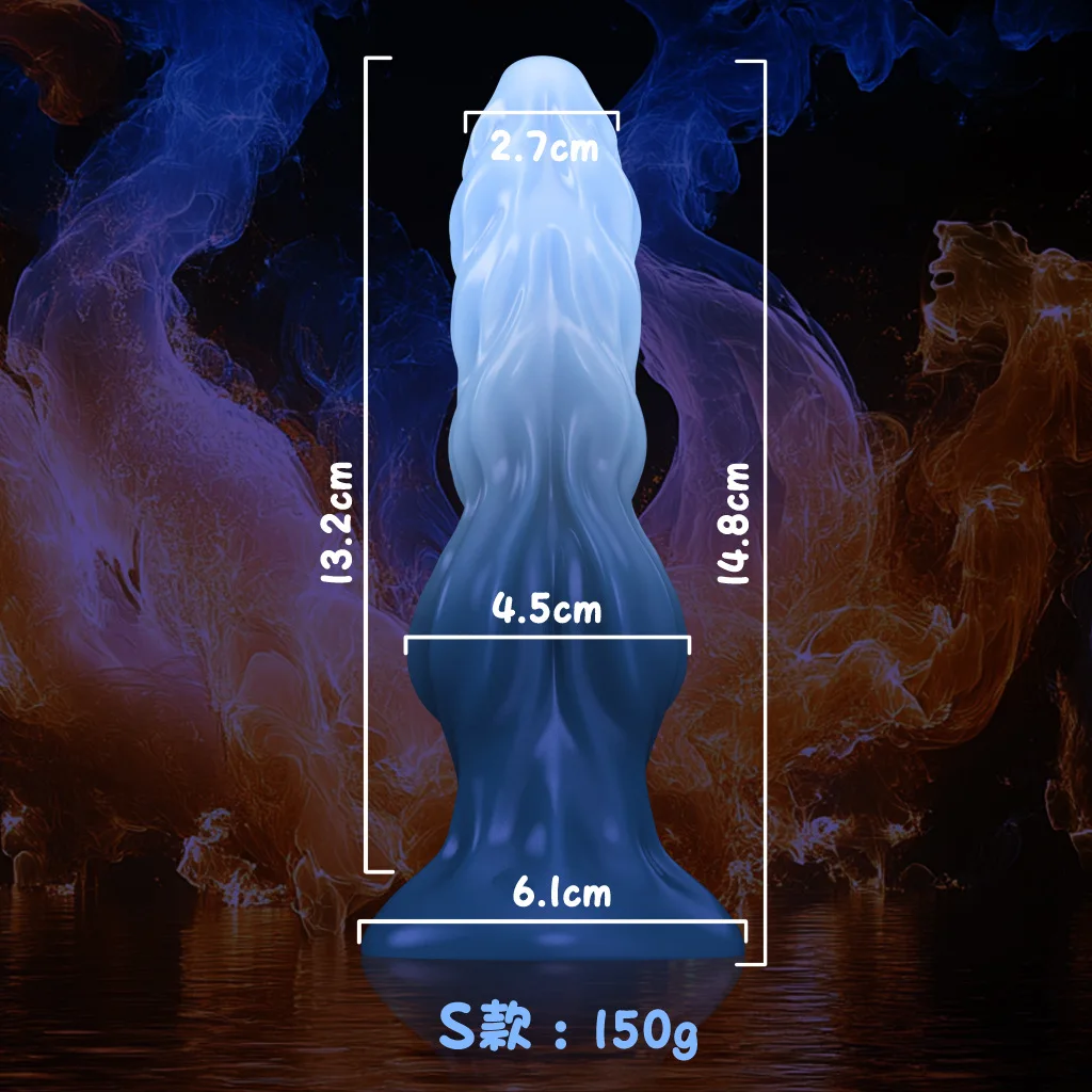 ของเล่นทางเพศแบบสอดใส่ทางทวารหนัก ทำจากซิลิโคนเนื้อนุ่ม รูปทรงเกลียว สำหรับผู้ชายและผู้หญิง ใช้สำหรับช่วยในการสำเร็จความใคร่ ของเล่นผู้ใหญ่ 18+