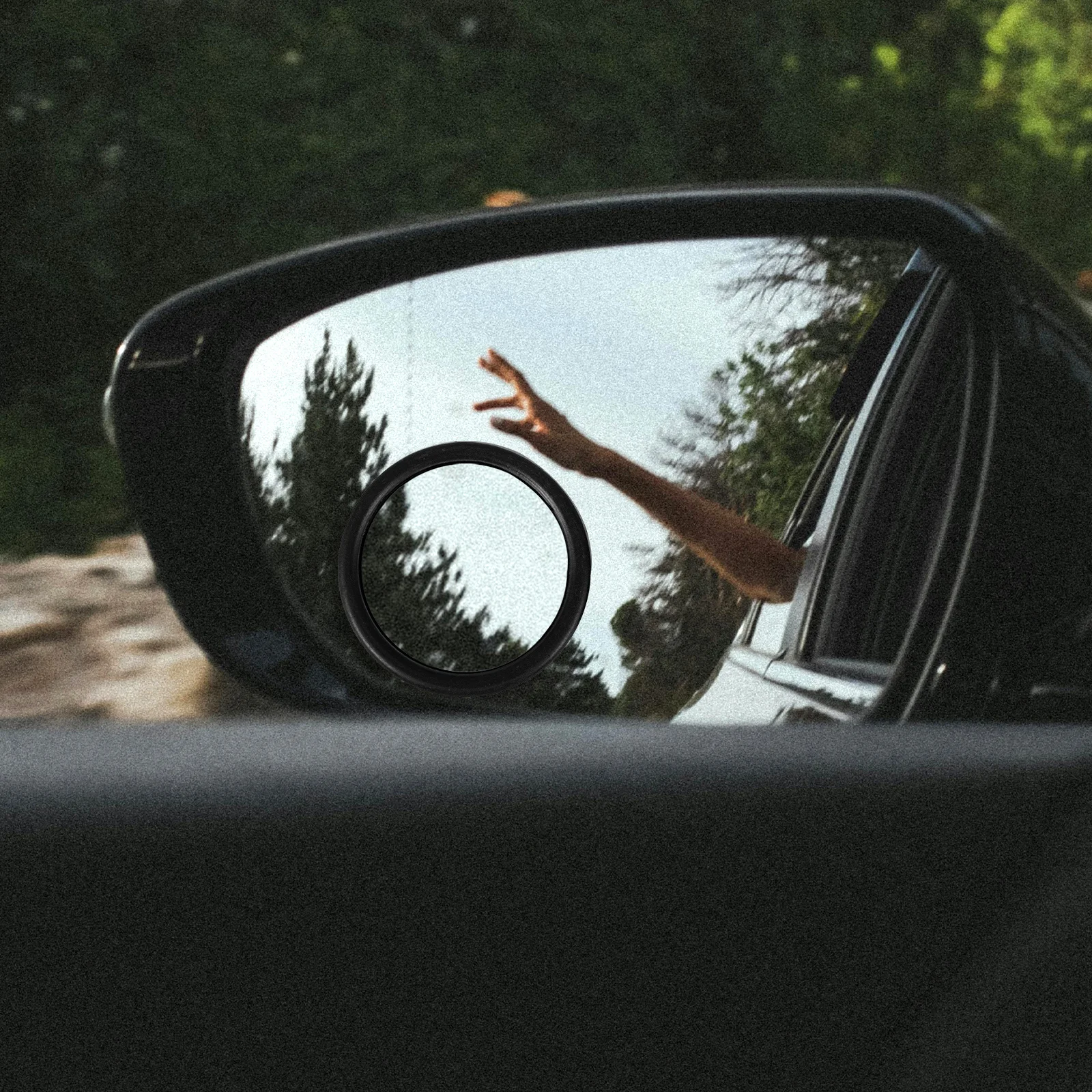 

1Pair Car Blind Spot Mirrors Side View Mirror Enhance Driving Safety Easy Install Blind Spot Mirror Car Mirrors