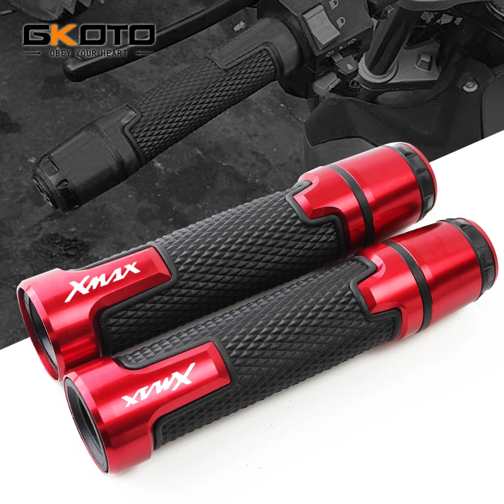 Spot goods For Yamaha xmax 125 250 300 400 CNC Street & Racing Moto Racing Grips Motorcycle Handle and ends Handlebar Grip