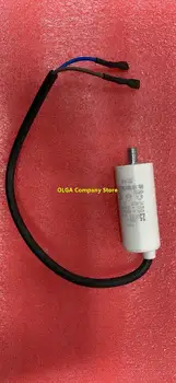 Condensador de operación de arranque del compresor del congelador del refrigerador 2uF2.5 3 3.5 4 5 6u condensador con tornillos