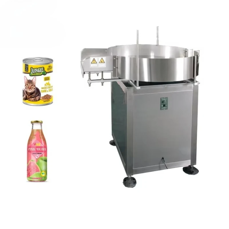 Automatic rotary turntable bottle feeder, collection turntable descrambling collection turntable