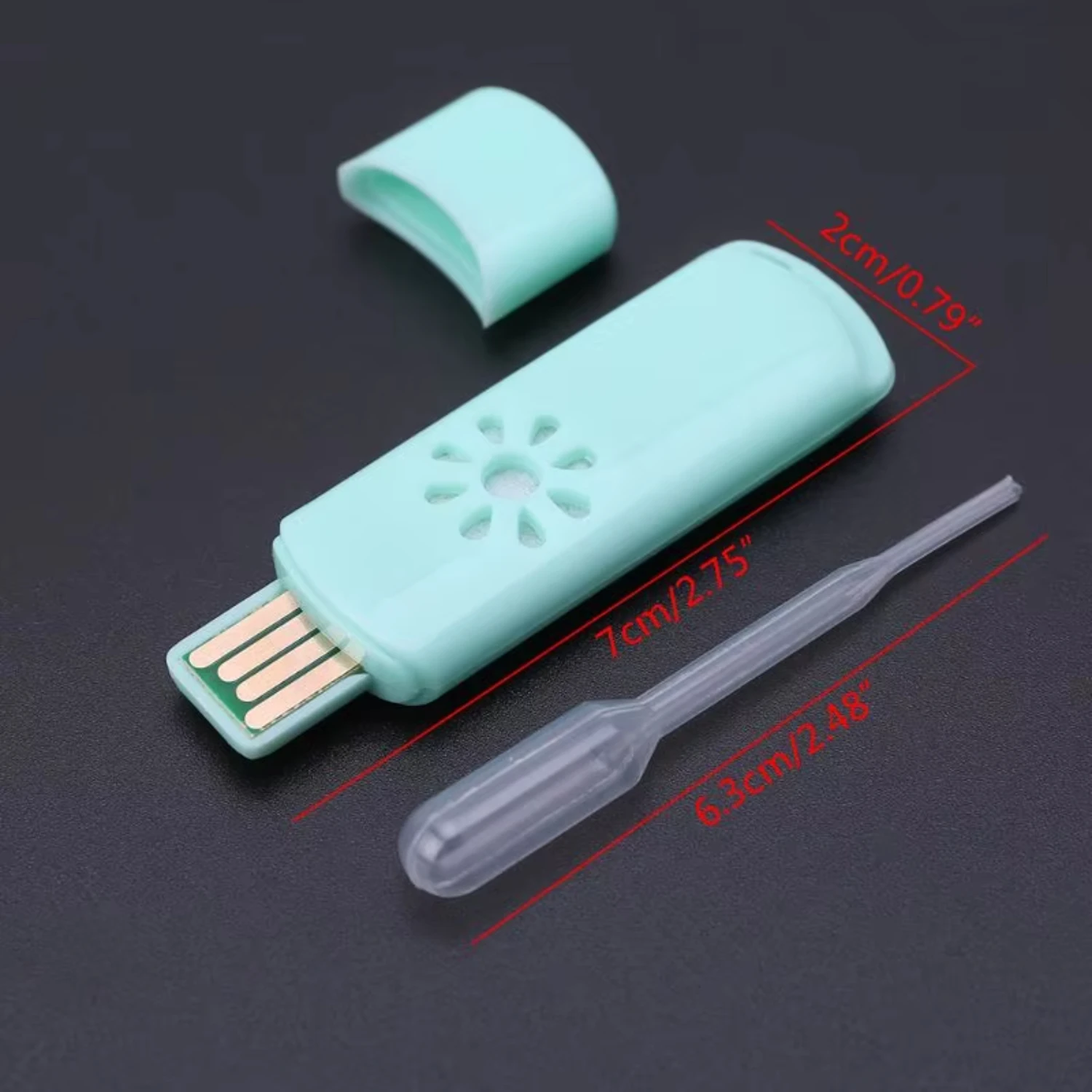 가정용 미니 USB 자동차 아로마 디퓨저 아로마 가습기 에센셜 오일
