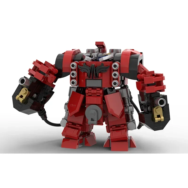 Populaire Games Model Moc Bouwstenen Hamer Battle Mech Collectie Technologie Modulaire Blokken Cadeau Kerst Speelgoed DIY Sets II