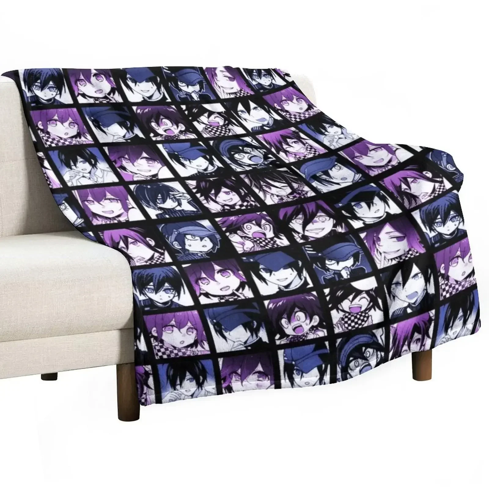 

Shuichi and Kokichi Manga Collection (Colored) Throw Blanket Bed linens Winter beds Large Blankets