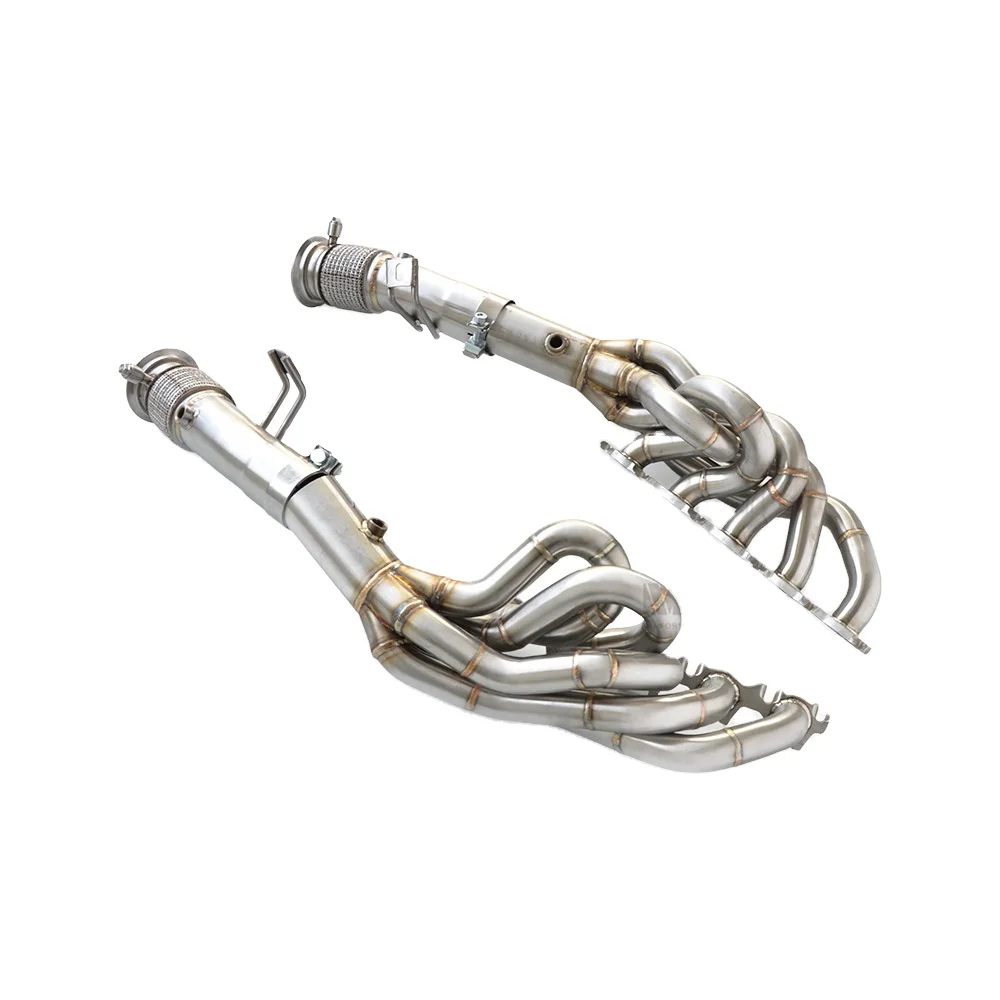 

Высокопроизводительный выпускной коллектор для AUDI R8 V10 5.2L 2010-2019, прямые продажи с завода