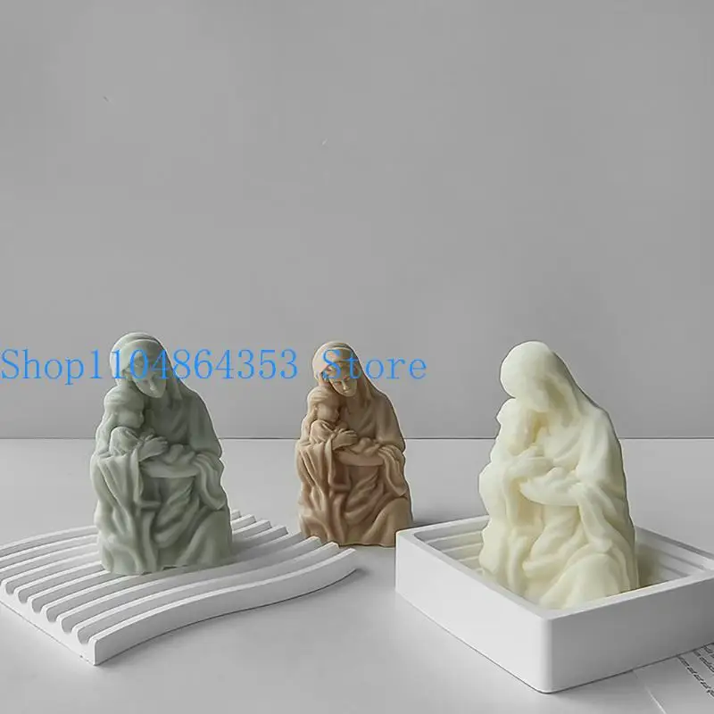 652F เด็กที่มีความยืดหยุ่นกับแม่พิมพ์เทียนแม่สะดวกแม่พิมพ์เทียนอโรมาสำหรับงานฝีมือการทำเครื่องประดับและให้ของขวัญ