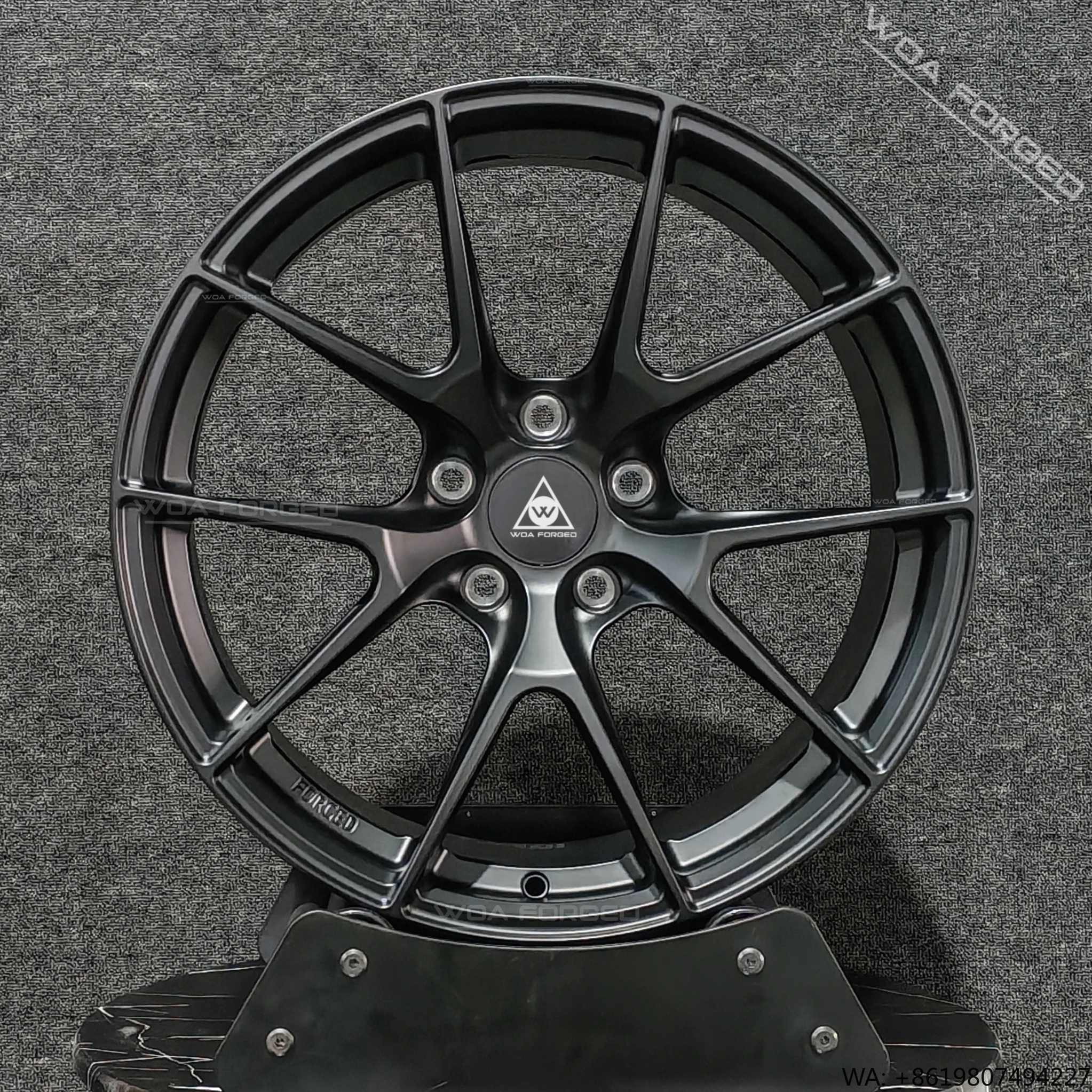 

Custom Satin Black VS-5RS One Piece Forged Wheels Lightweight Sport Racing Alloy New for Passenger Car Compatible M340i M2 M3