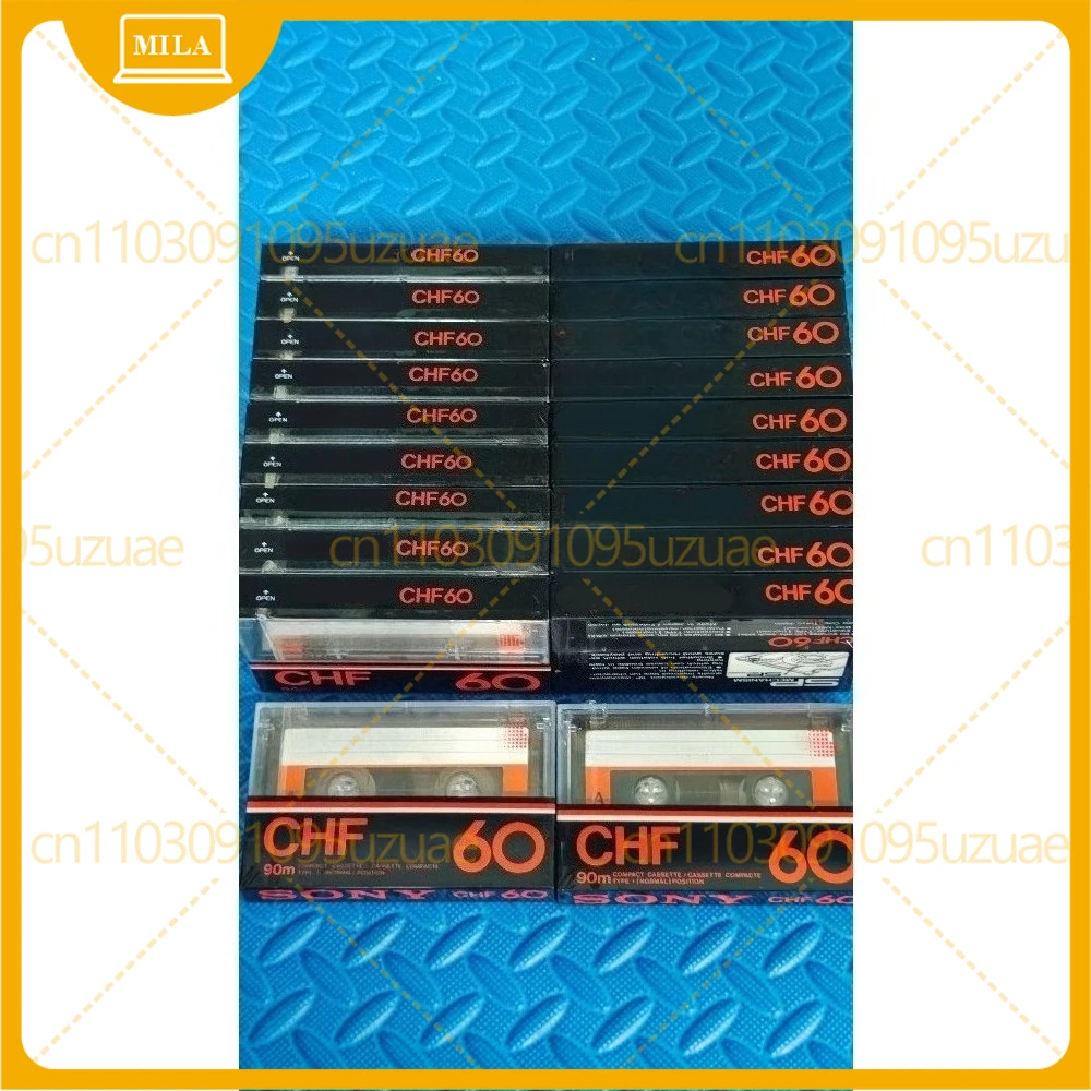 

For SONY CHF 60 Blank Audio Cassette Tape, Brand New Factory Sealed Recording Tape