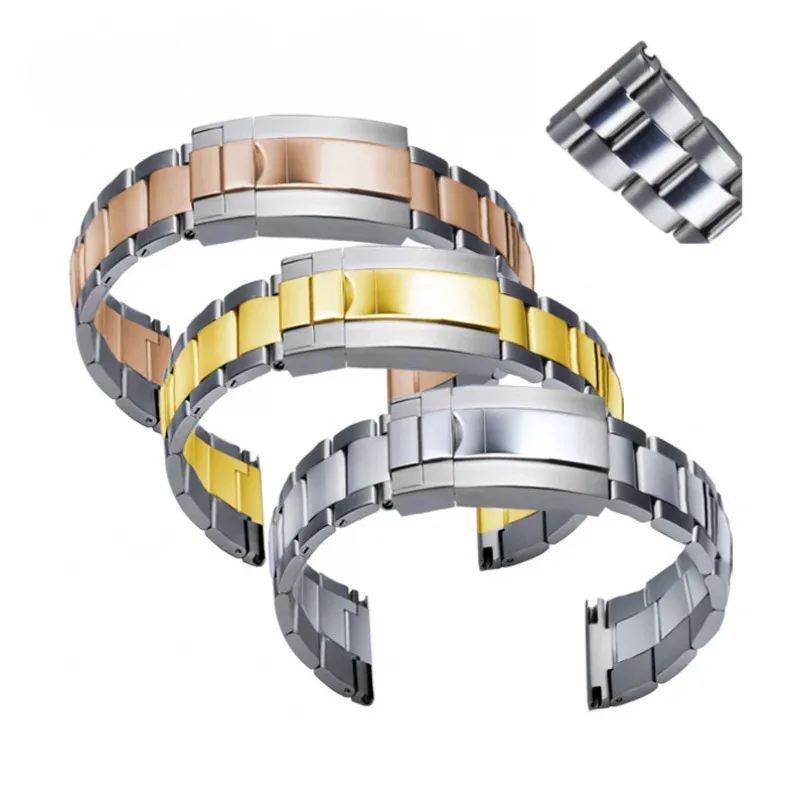 

CAS seiko Tudor Longines watch band strip Male chain Stainless steel strap man Metal accessories Tissot CITIZEN 22mm 20mm