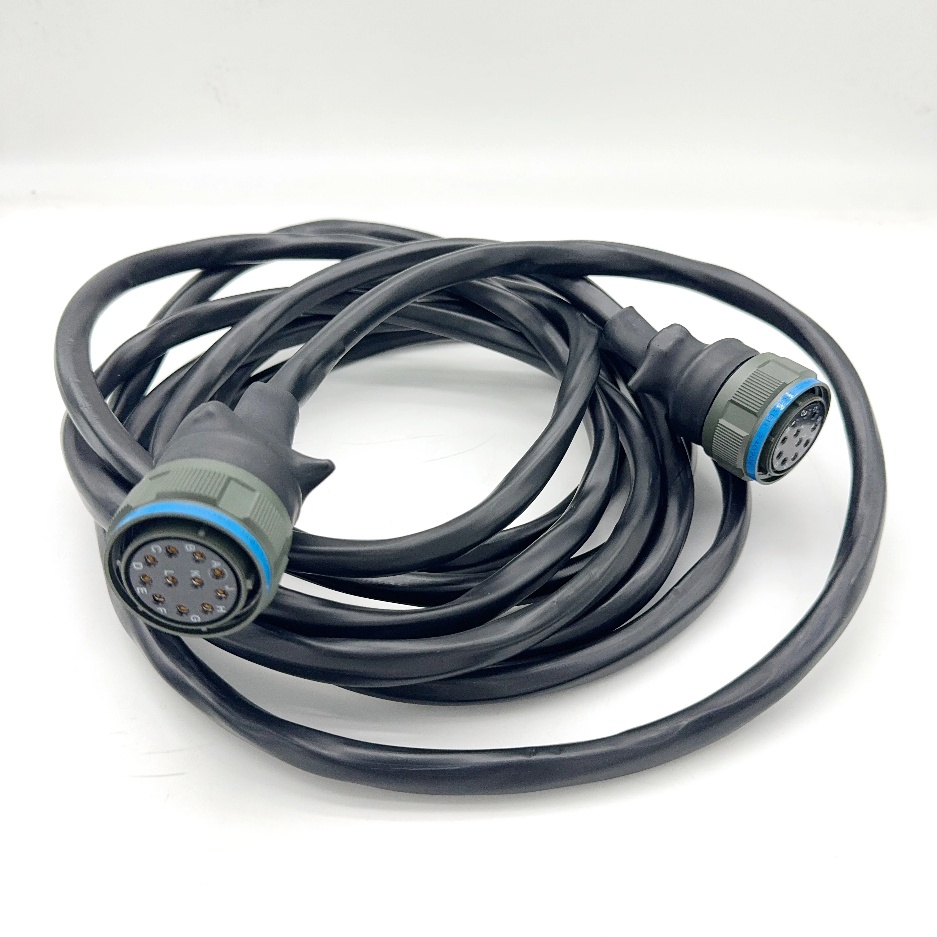 Custom D38999 Series Aviation Plug Connector Manufacturer's Customized Cable with Welding and Crimping Features