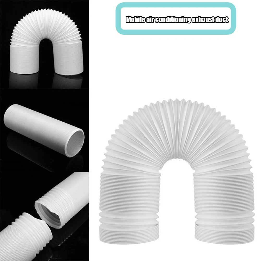1.5/2M Portable Flexible Conditioner Exhaust Hose Tube 130/150mm Air Conditioner Flexible Exhaust Hose Accessories Vent Hose image 5
