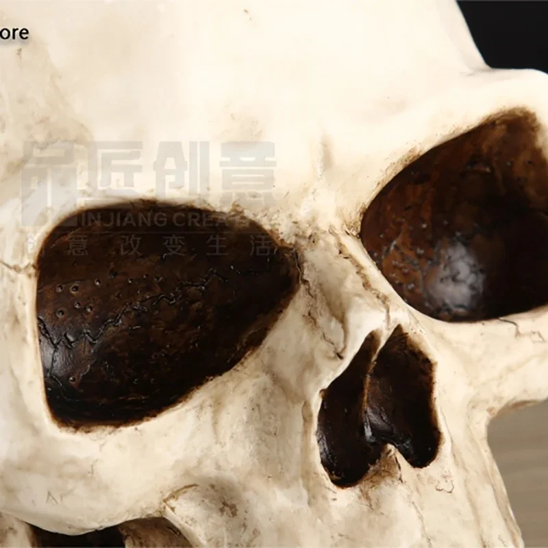 بنك جمجمة أصبع إبداعي للبالغين ، نقود ورقية عتيقة ، صندوق عملات معدنية كبير في الولايات المتحدة ، هدية عيد ميلاد