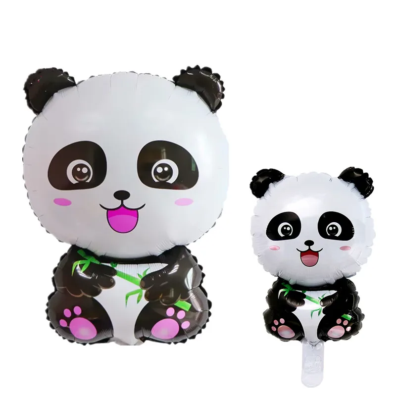 Cartoon Animals, Pandas, Aluminum Foil, Balloons, Happy Birthday, Children's Day, Party Decorations, Baby Shower, Toys, Inflatab