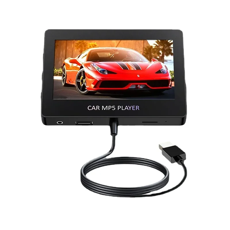 

Hd Car MP5 Player M6 with Card Slot/USB Video, Bluetooth Hands-free Calling, Remote Control, FM Transmitter