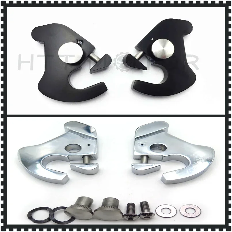 

Motorcycle Parts Detachable Sissy Bar Luggage Rack Latch Clip Kitset Mount For Harley Touring