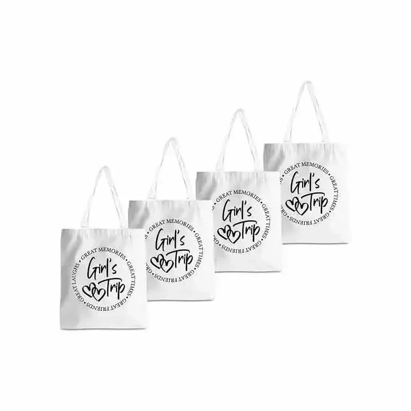 ADX07 4 PCs Friend Gift Trip Gifts Favors, Sister Weekend  Tote Bag