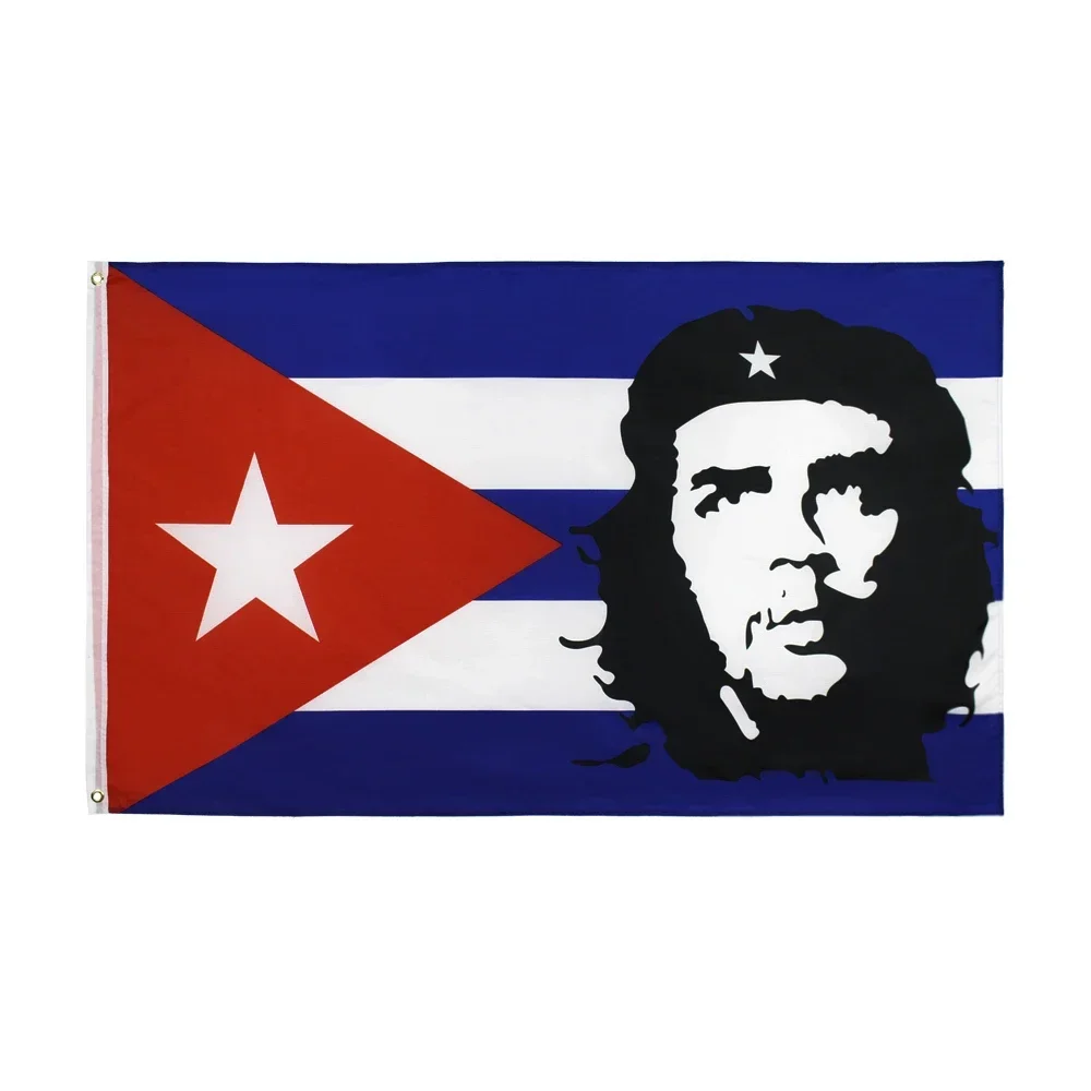 90x150cm flaga kuby sztandar Cuba revolution hero EI CHE Ernesto flaga Guevara