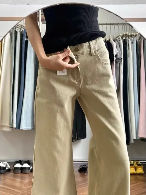 Pantaloni a gamba larga Donna alta Donna in pile invernale a tutta lunghezza Accogliente salotto Spazzolato Foderato delicato Pantaloni Softshell in peluche Highstreet