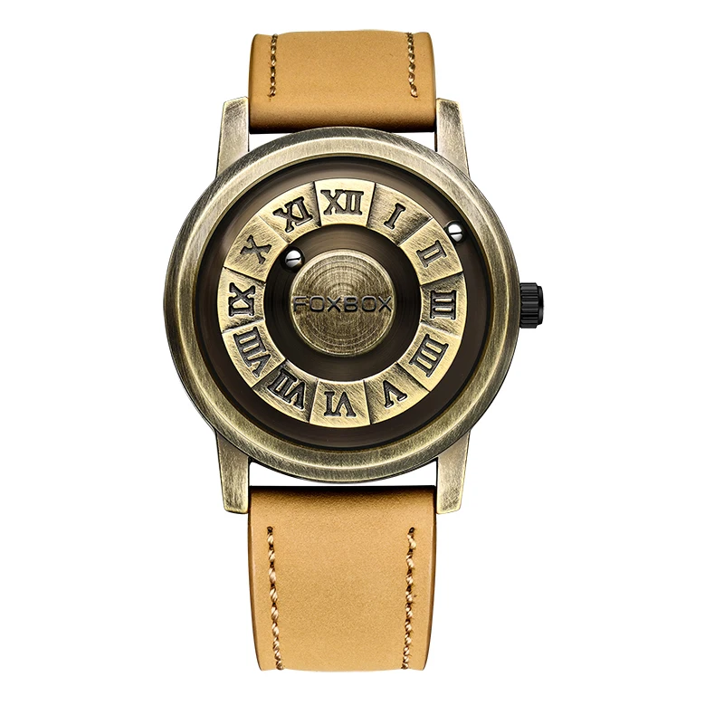 Men's Personalized Floating Magnetic Pointer Watch