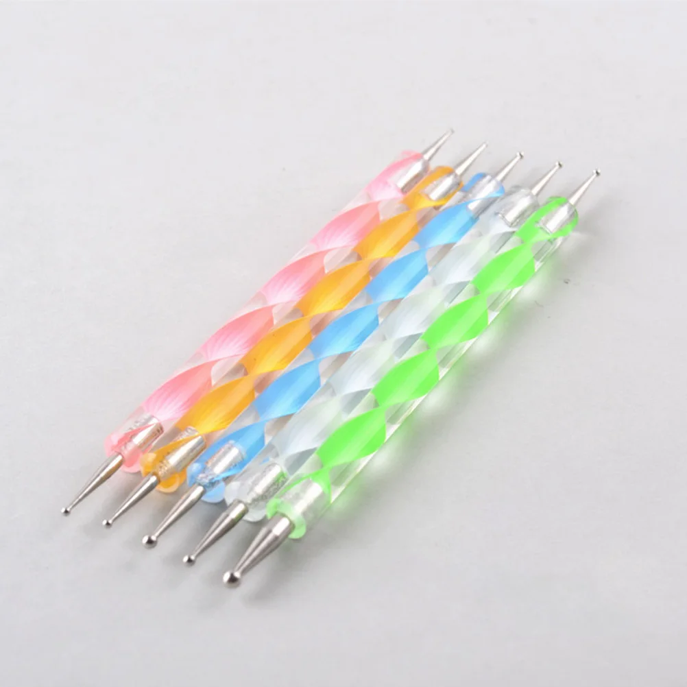 

Nail Ombre Brush Brushes for Painting Gel Nails Dual-ended Art Application Tool