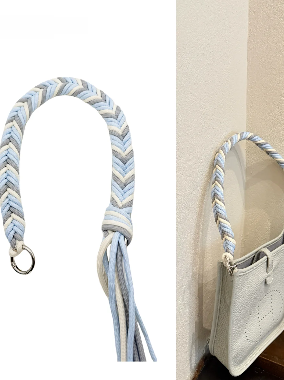Heritage Style Braided Shoulder Strap Replacement for Evelyn Gypsy Basket Handbag Accessories Chinese Made Fashion Accessory