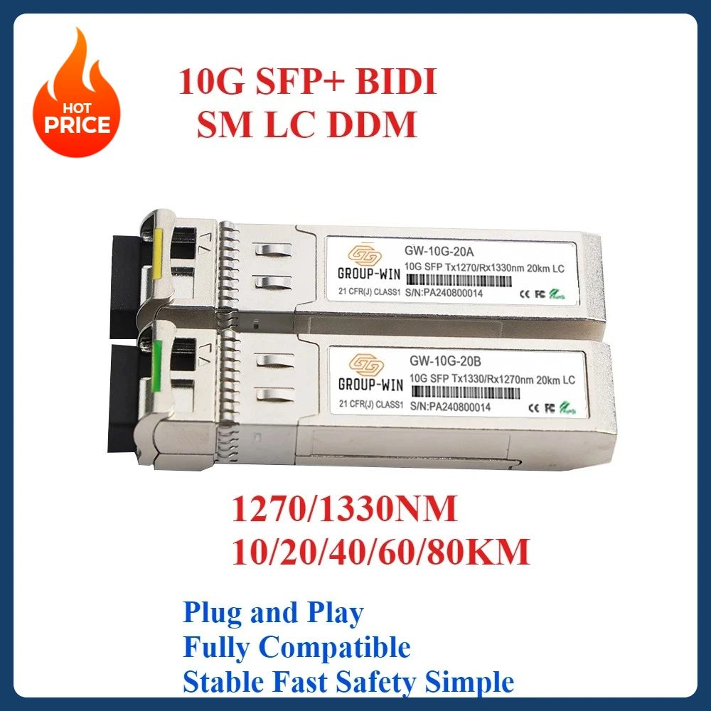 10G Sfp+ Bidi Trans…