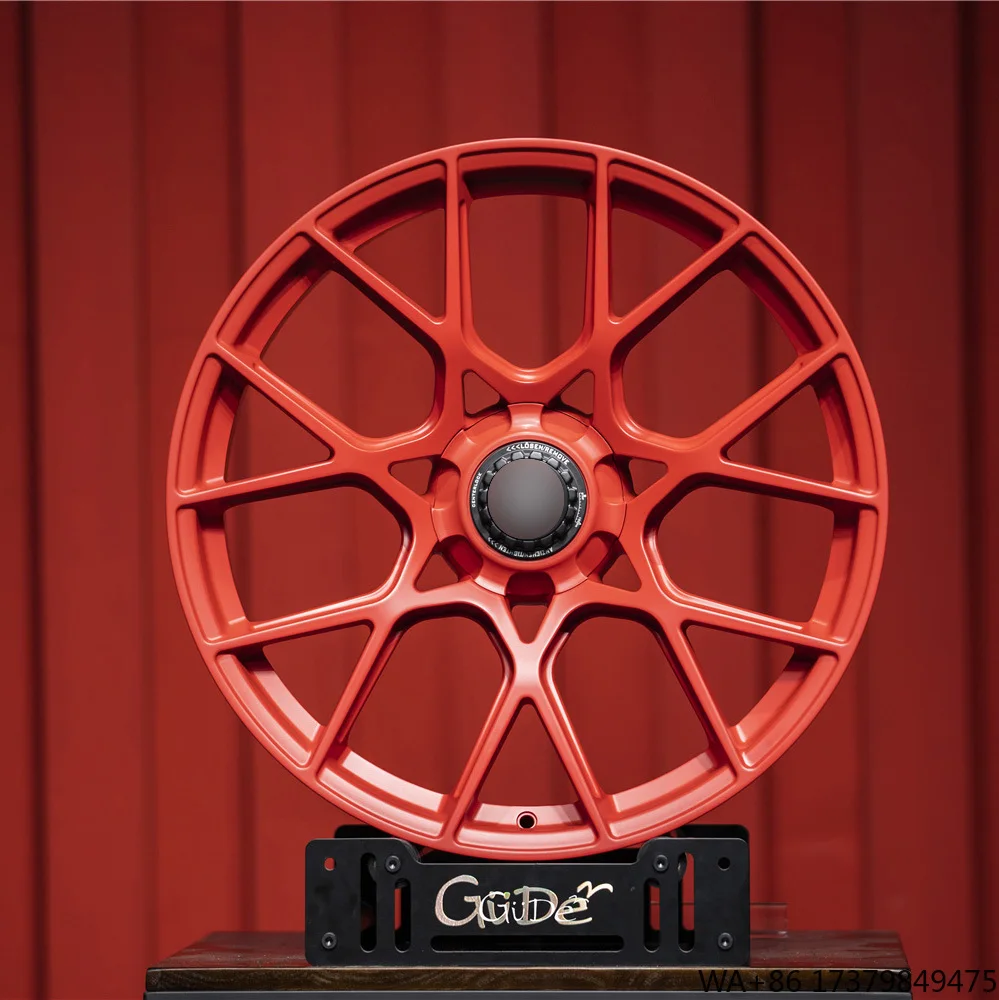 

ALL Red Center Lock Forged Rims 22 Rims 24 26 Inches Wire Spoke Chrome Wheel