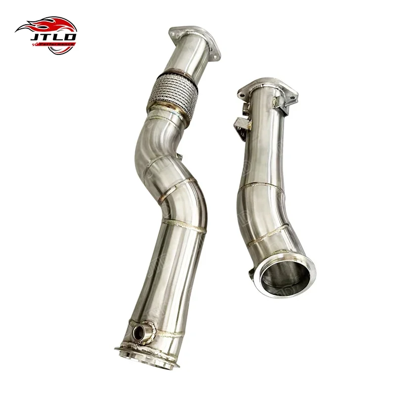 

JTLD Stainless Steel Polishing Straight Pipe Exhaust Downpipe For BMW G80 M3 G82 M4 S58