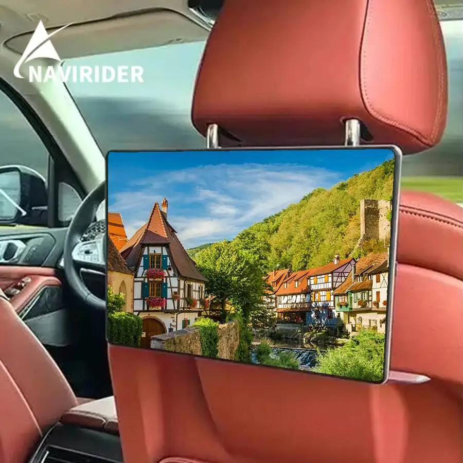 New Android Car Rear Seat Entertainment Headrest Monitor For BMW G Chassis IX I5 I7 5 Series 7 Series X3 X5 X6 X7 Bluetooth GPS