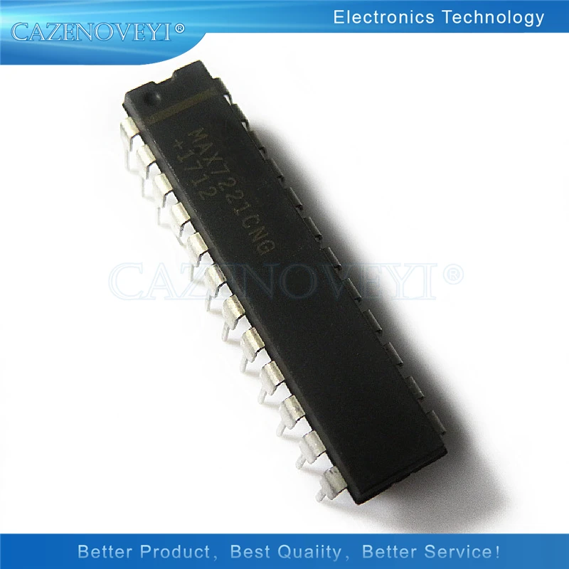 

5pcs/lot MAX7221CNG MAX7221 DIP-24 In Stock