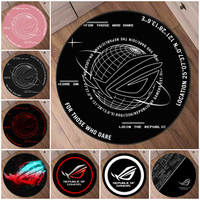 Durable ROG Inspired Gaming Floor Mat for Office and Chair Use Pashia Design Carpet Soft Rug Perfect for Gaming Enthusiasts