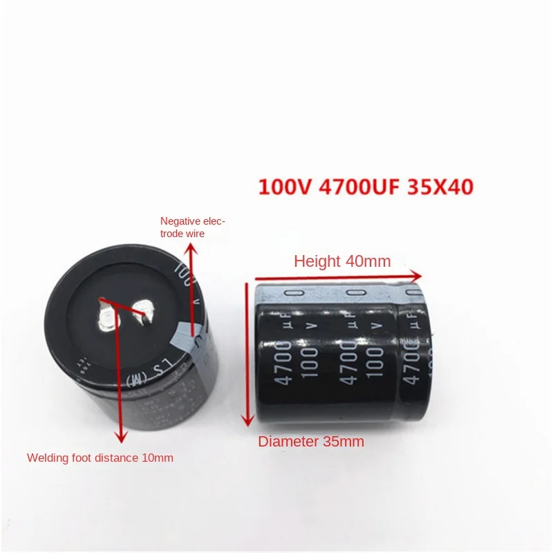 1 UDS-20 piezas 100V4700UF 35X40 Nichicon condensador electrolítico 4700 UF alta calidad