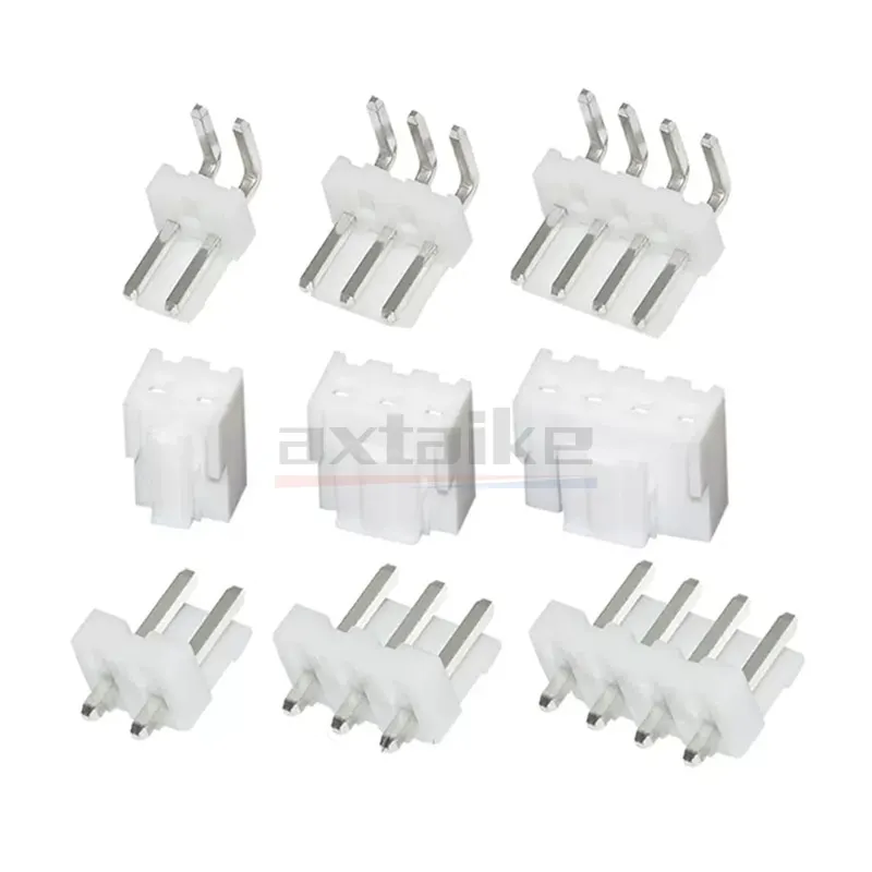 20PCS VH 3.96 2P 3P 4P 5P 6P 7P 8P 9P 10P Pin JST Male Female Connector 3.96MM Horizontal Straight Pin Header Housings Terminal