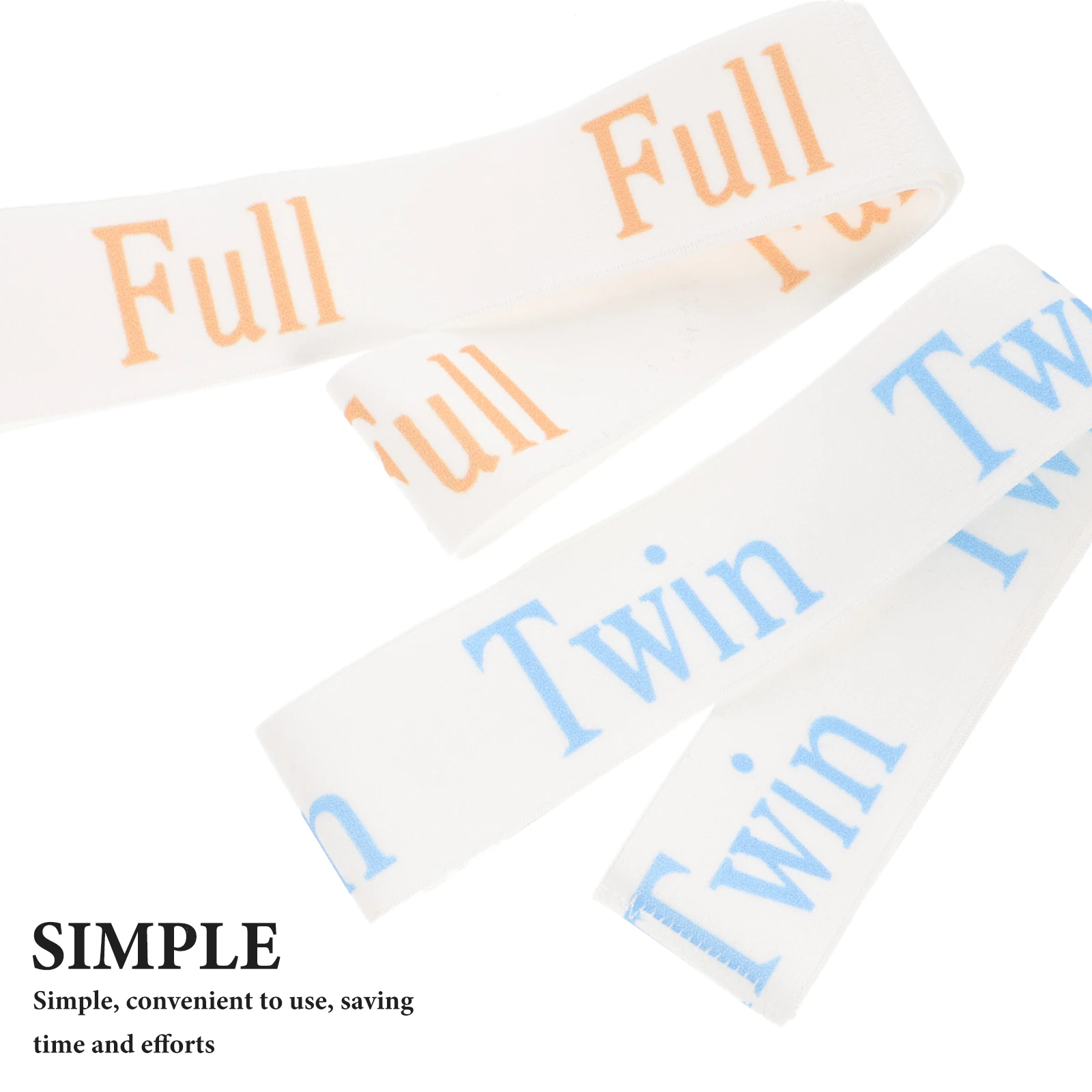 

4pcs Colorful Print Bed Sheet Organizer Elastic Storage Band Adjustable Strap For Pillowcase Sheet Home Organization