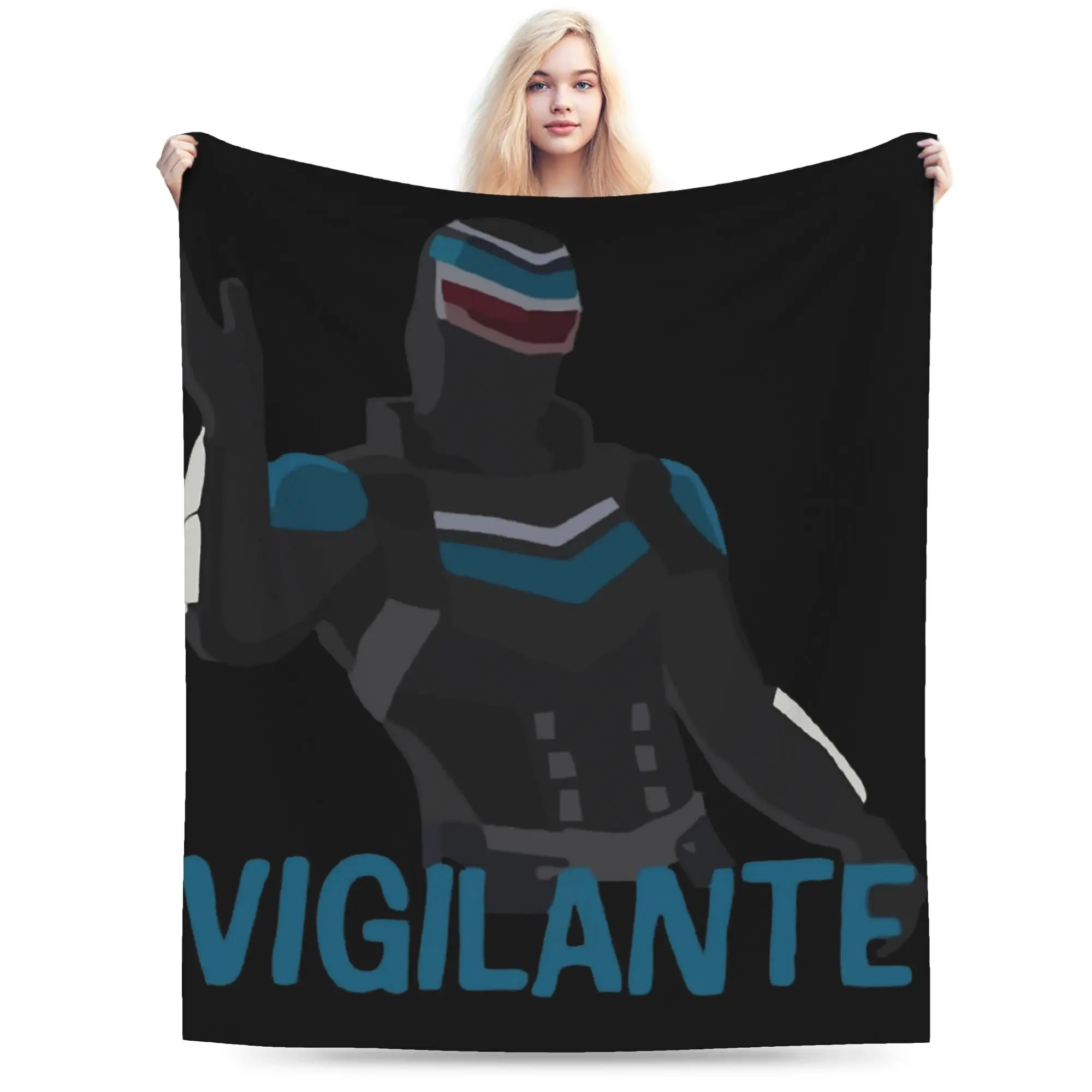 Vigilante Peacemaker يقتبس الاشياء بطانية سوبر لينة الصوف رمي بطانية مريحة قطعة البساط #2