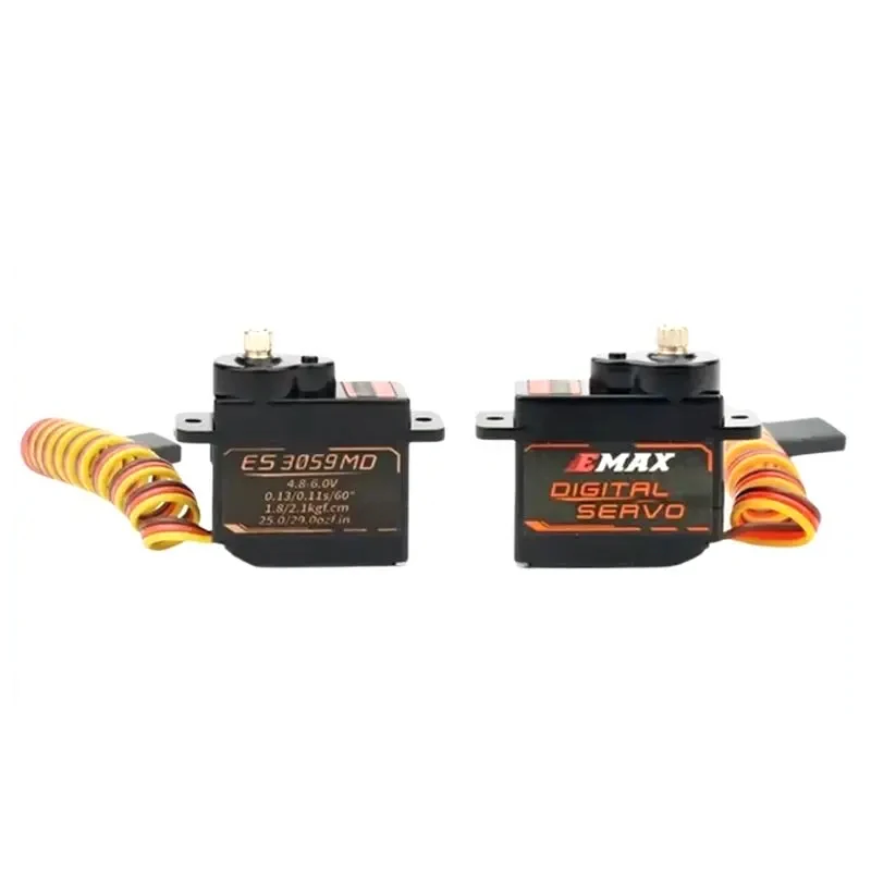 Emax ES3059MD 12g Servo Digitale Ingranaggi In Metallo per Align TREX 450 Elicottero RC Modello di Robot Attuatore PWM Micro Servi