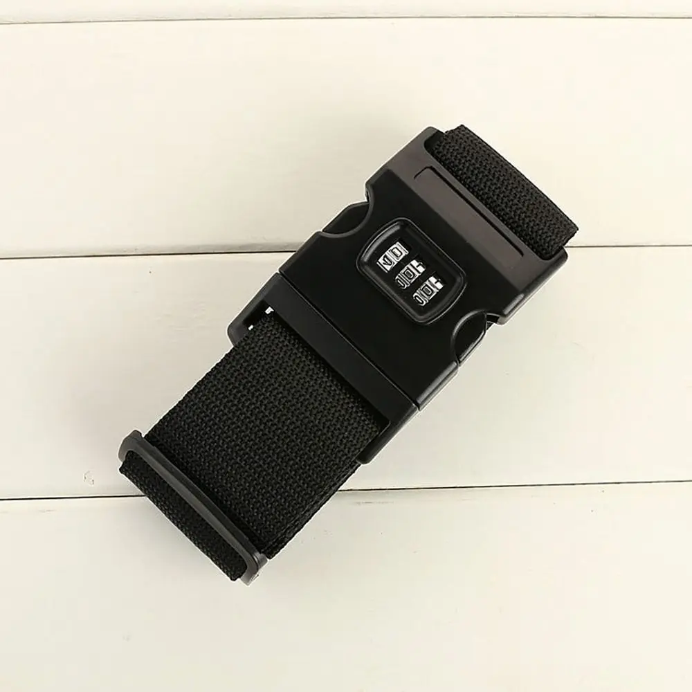 Cintos de bloqueio de bagagem ganchos mala saco correias pendurado fivela correias dígitos senha bloqueio bagagem correias de viagem laços de bagagem