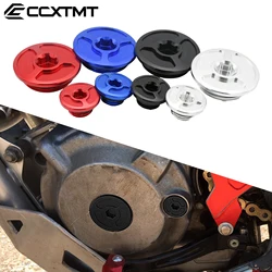 CNC Engine Timing Plugs Bolts Crankcase Cover For CRF150R CRF230F CRF250R CREF450R CRF450X CRF100L TXR400EX XR650L 1993-2022