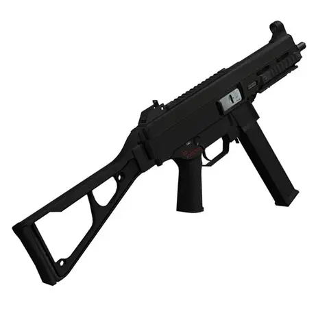 1:1 UMP Assault Rifle 3D Paper Model Gun DIY Handmade Papercraft Toy