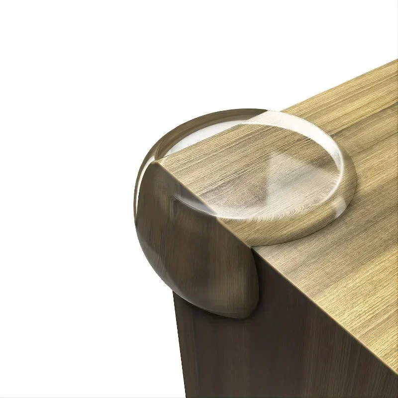 

12 anti-collision corners - furniture corner protection, suitable for table, bed, fireplace safety protectionU