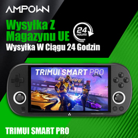 AMPOWN Trimui Smart Pro Handheld Game Players 4.96'' IPS Linux Emulator Portable Retro Video Game Consoles PSP Vita EU Warehouse