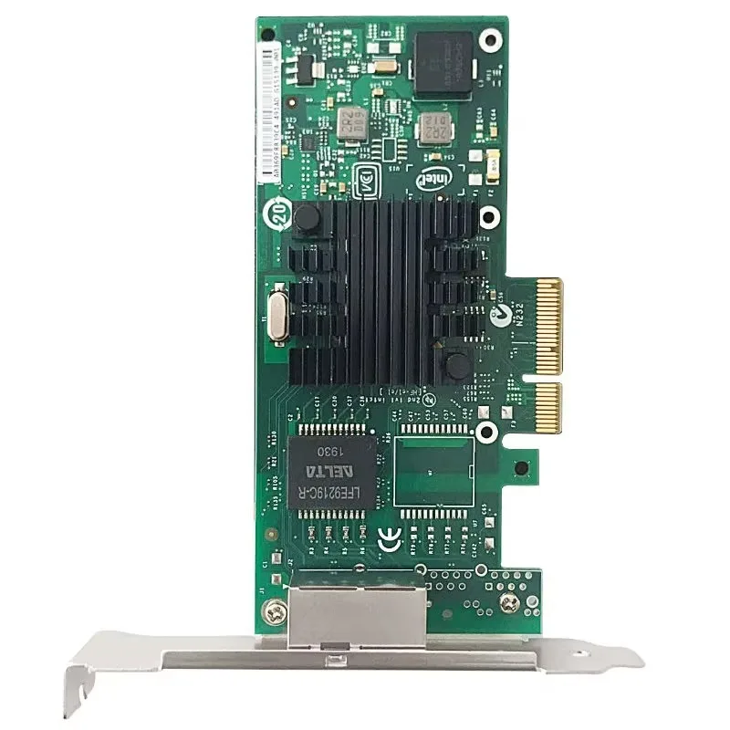 INTEL Gigabit Network Card I350T4V2 Four Port PCIE Soft Router x1 Electrical Port AM4 Server 350T2 Aggregation