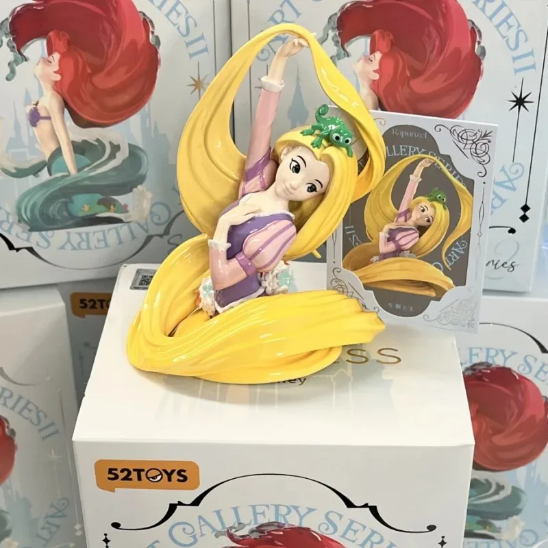 

52 игрушки Disney Princess Art Film слепая коробка второго поколения модная игра кукла ручной работы подарок для девочки игрушка орнамент