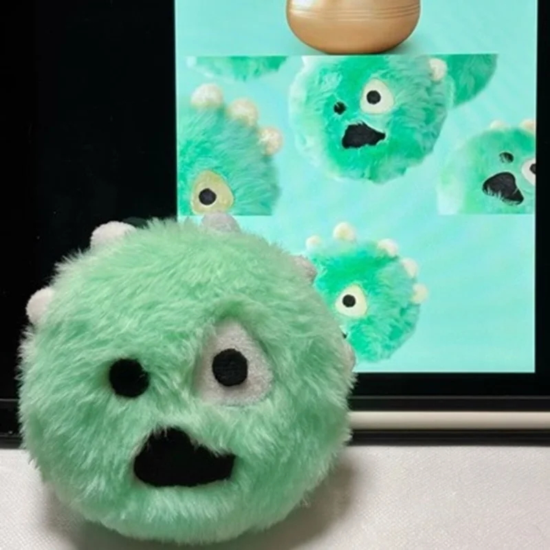 Colgante de bola de peluche Cortisball con el mismo objeto de peluche, feo y lindo alrededor, cadena colgante, regalo de bolsa de abanico, Martín KONHO JUHOON