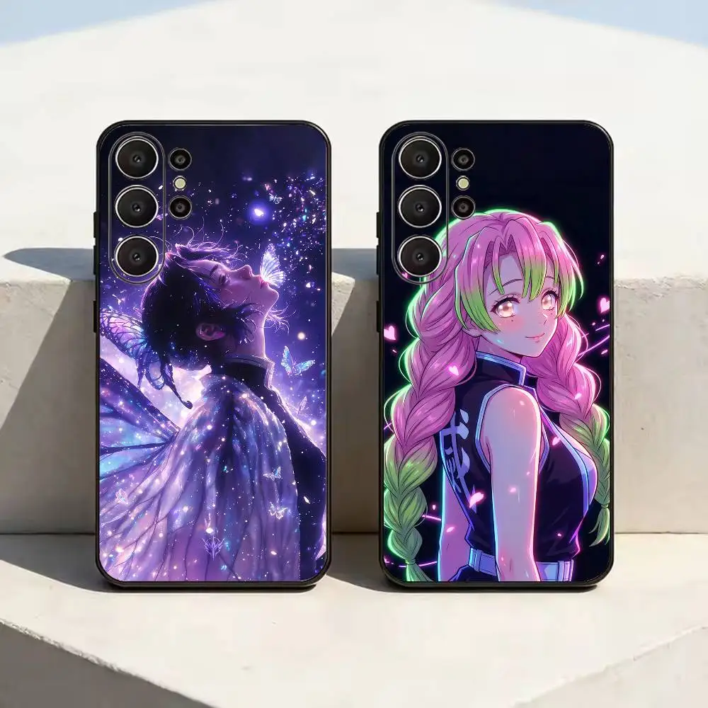 Highly Popular Anime S-Slayer- Corps Phone Case For Samsung S26,S24,S21,S22,,Plus S23,S30,Ultra,S20,Fe,Black Soft Silicone